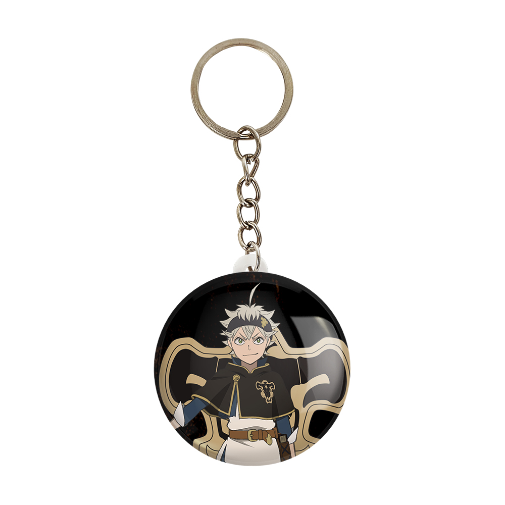 جاکلیدی خندالو مدل آستا انیمه بلک کلاور Black Clover کد 10263