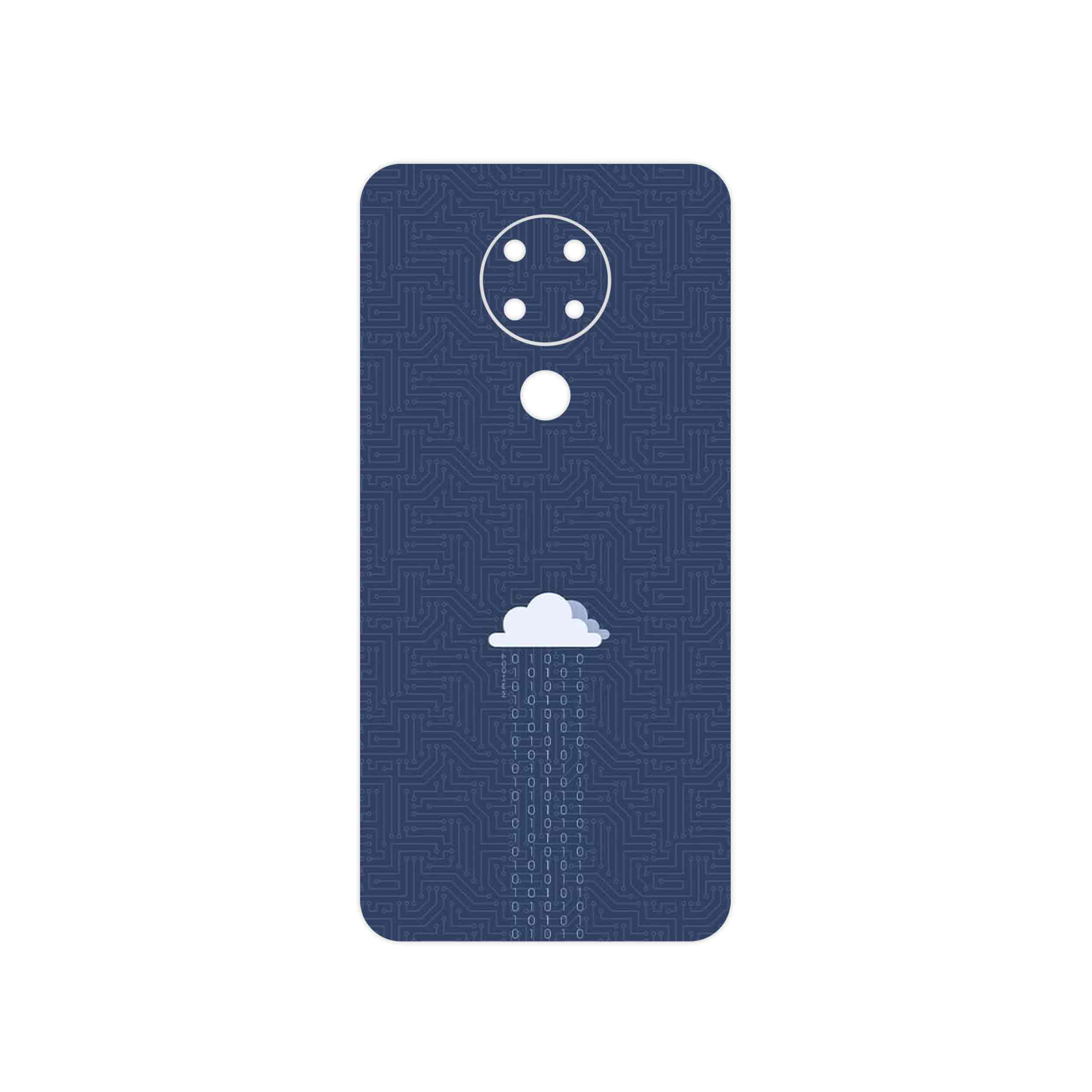 برچسب پوششی ماهوت مدل Minimal Data Cloud مناسب برای گوشی موبایل نوکیا 3.4