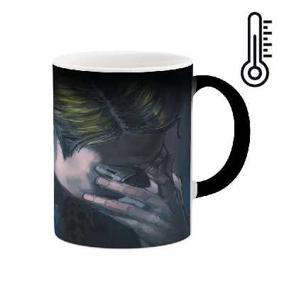 ماگ حرارتی کاکتی طرح انیمه مدل mgh15364