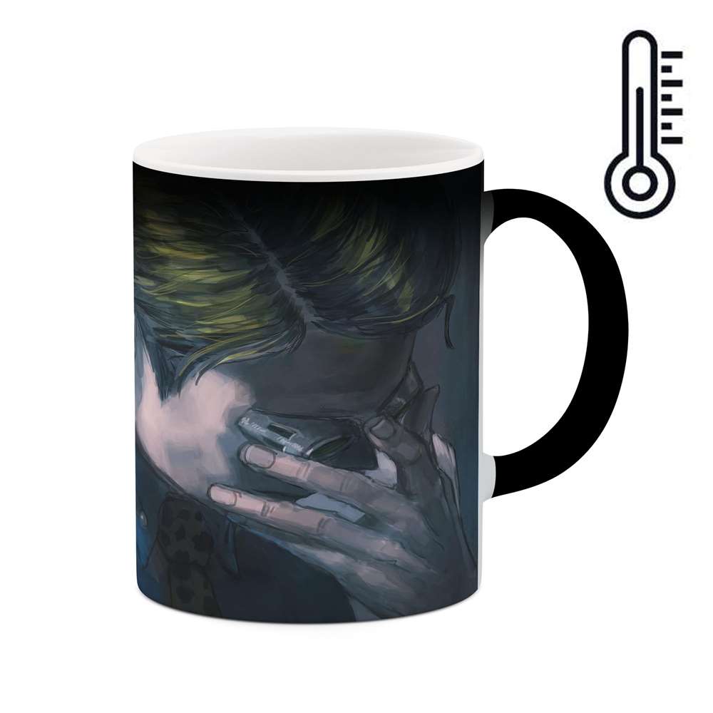 ماگ حرارتی کاکتی طرح انیمه مدل mgh15364