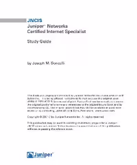 خرید و دانلود نسخه کامل کتاب JNCIS = Juniper Networks Certified Internet Specialist: study guide