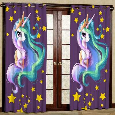 پرده مدل پانچی کد 5755 سایز 280x140 سانتی متر