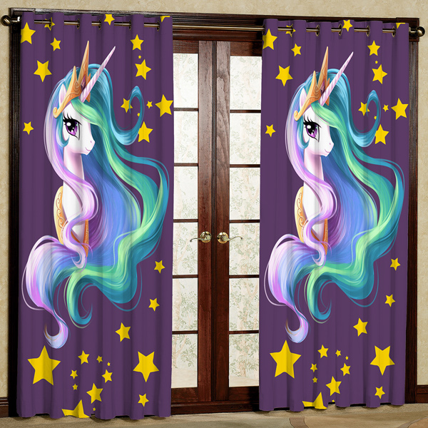 پرده مدل پانچی کد 5755 سایز 280x140 سانتی متر