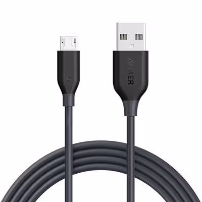 کابل تبدیل USB به microUSB مدل PowerLine II طول 1.8 متر