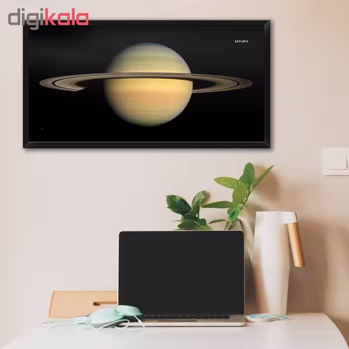 تابلو فنچ آرت طرح سیاره زحل کد SKY114