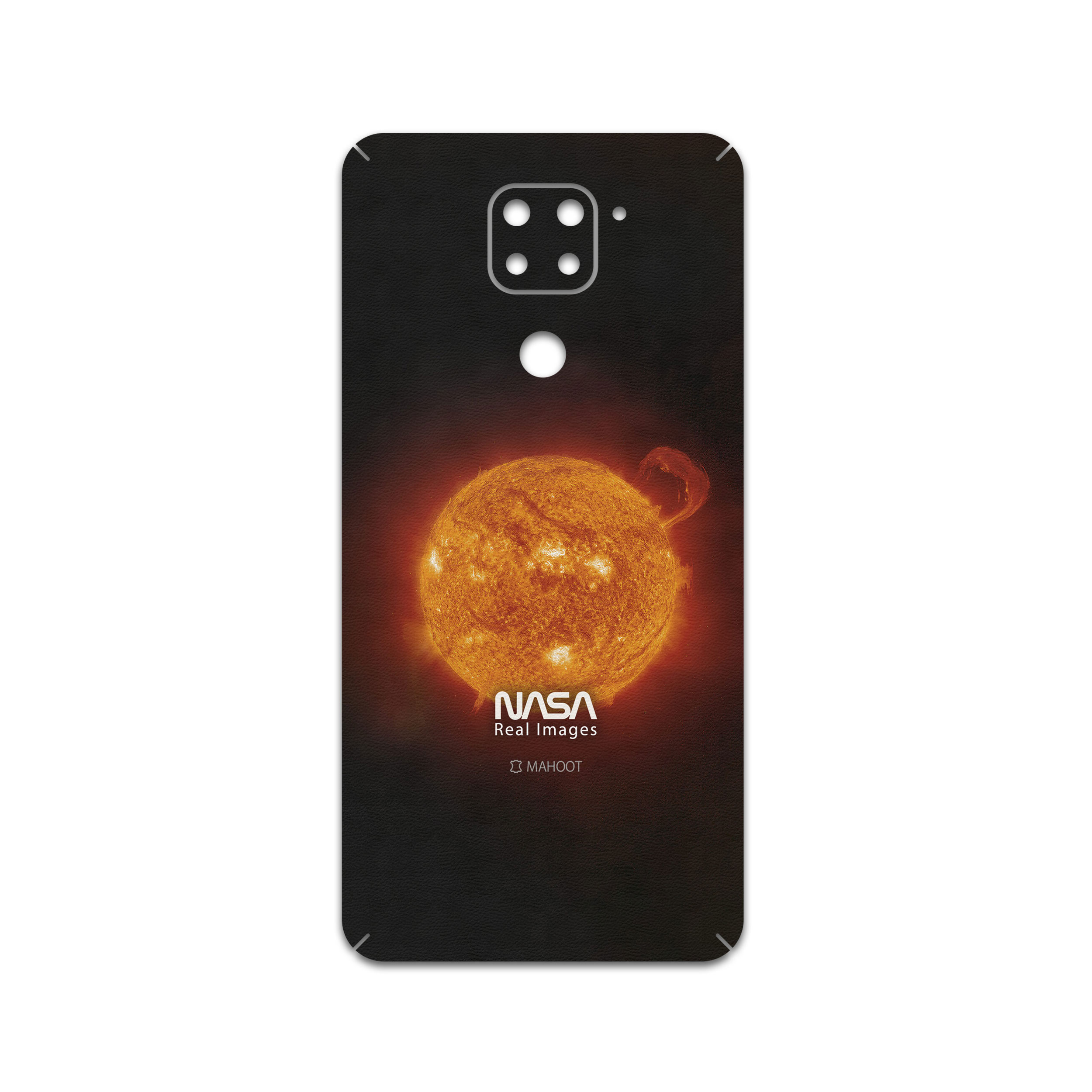 برچسب پوششی ماهوت مدل Sun-By-NASA مناسب برای گوشی موبایل شیائومی Redmi Note 9
