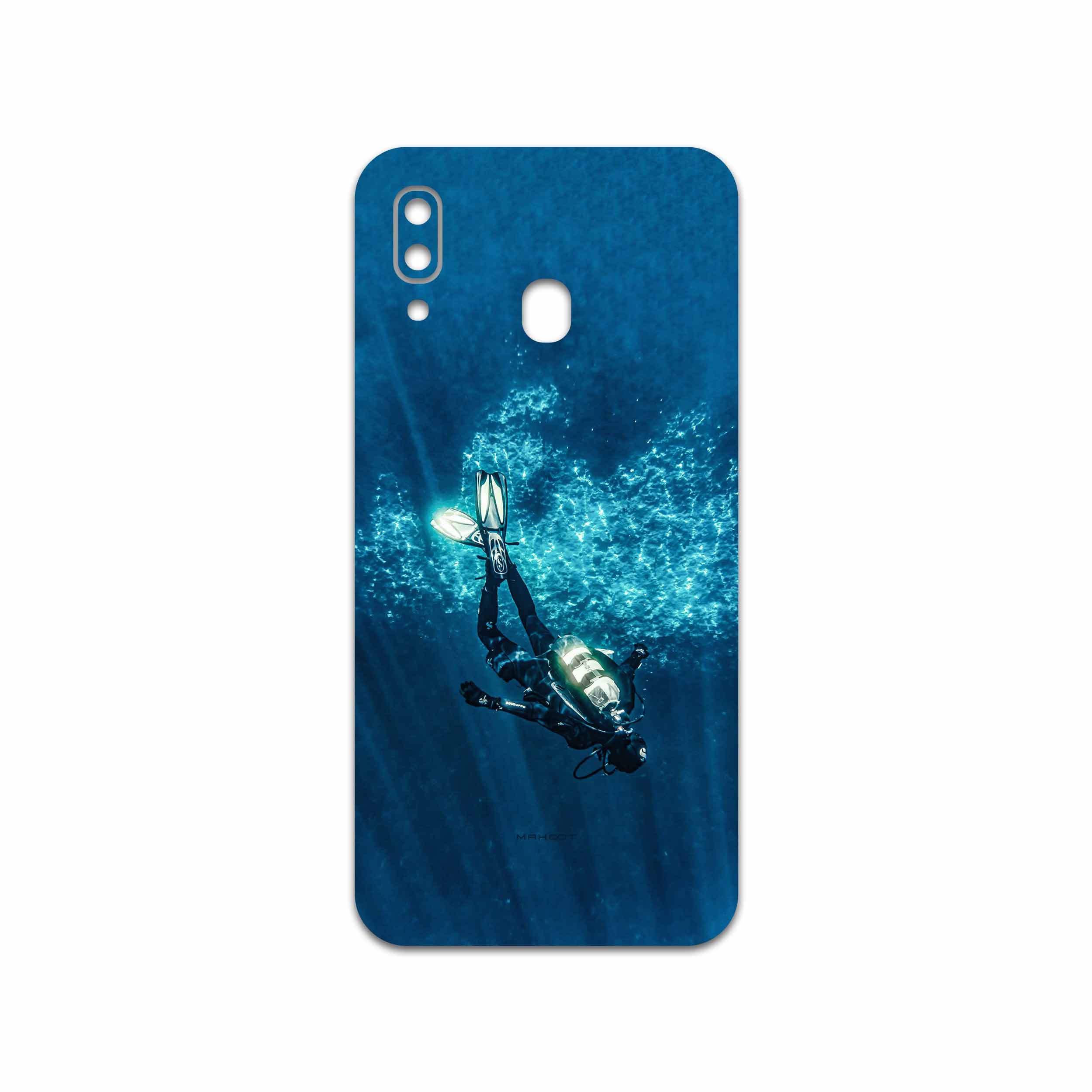 برچسب پوششی ماهوت مدل Scuba Diving مناسب برای گوشی موبایل سامسونگ Galaxy M10s