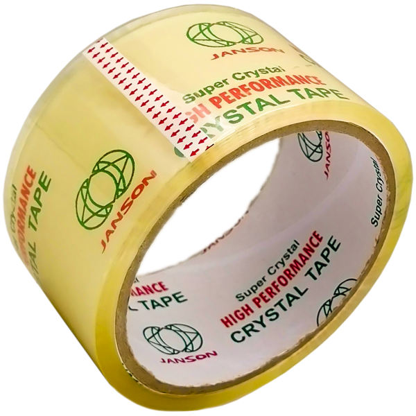 چسب پهن جانسون مدل کریستال 40 یارد عرض 5 سانتیمتر بسته 2 عددی