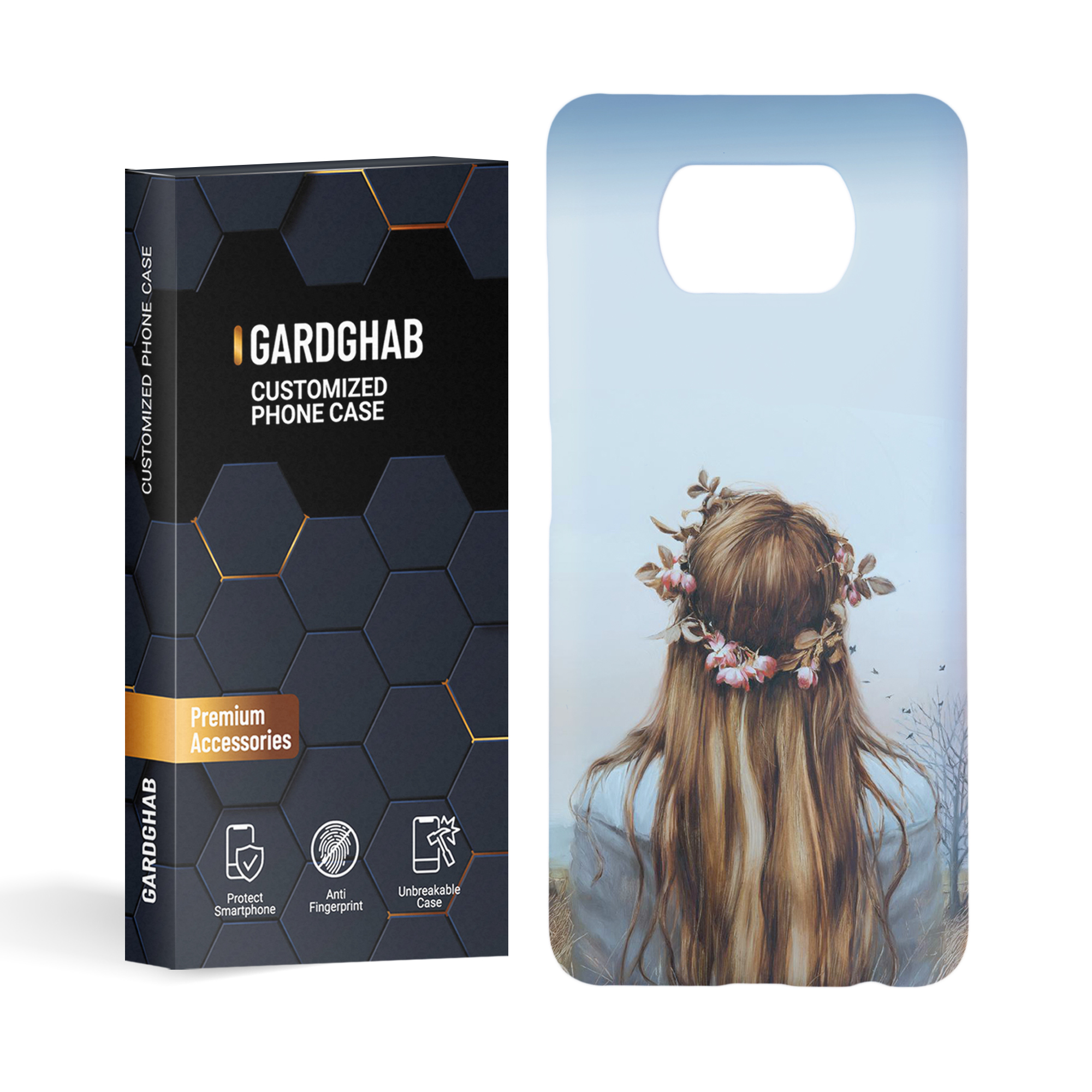  کاور گارد قاب مدل دخترانه مناسب برای گوشی موبایل شیائومی poco x3