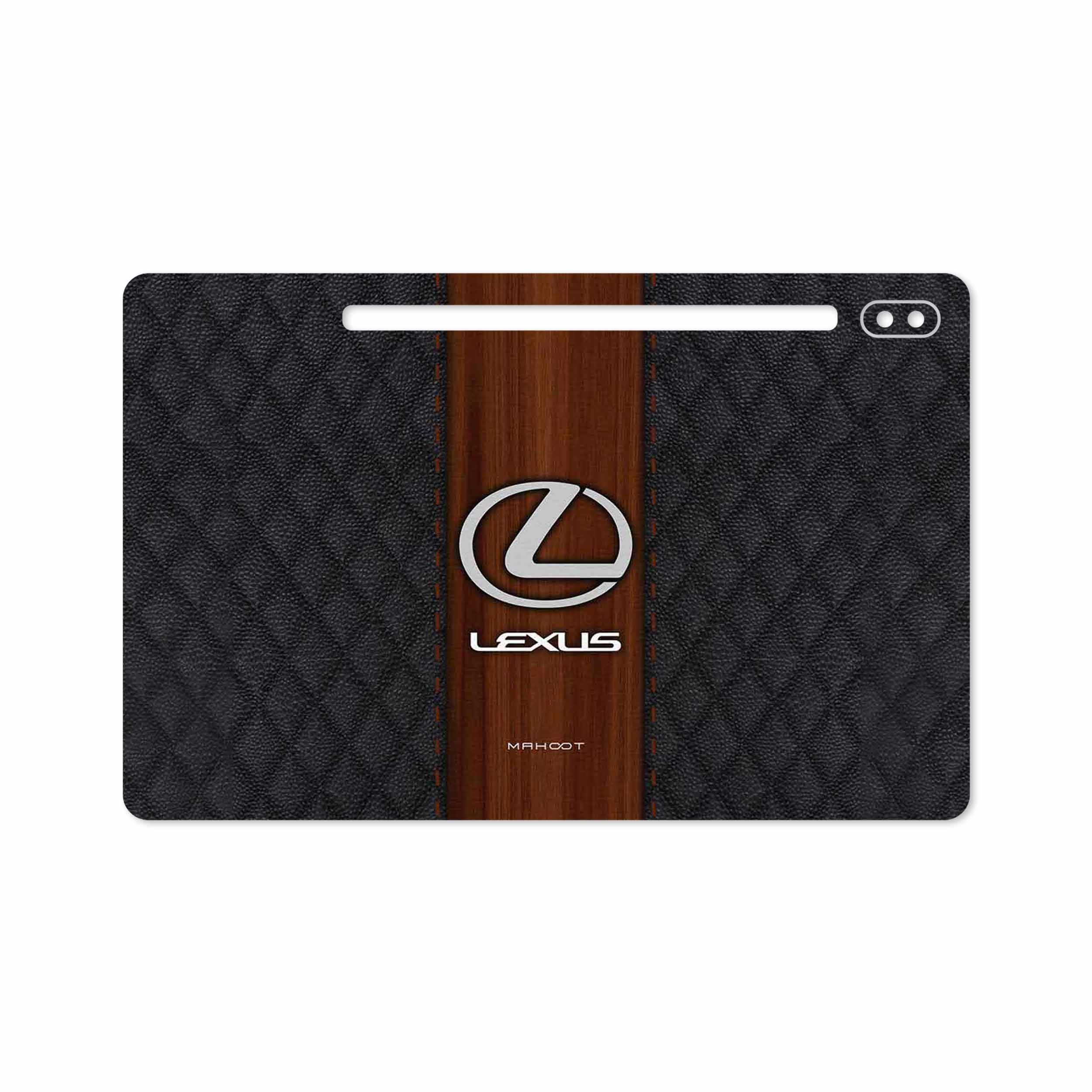 برچسب پوششی ماهوت مدل Lexus-Logo مناسب برای تبلت سامسونگ Galaxy Tab S6 2019 SM-T865