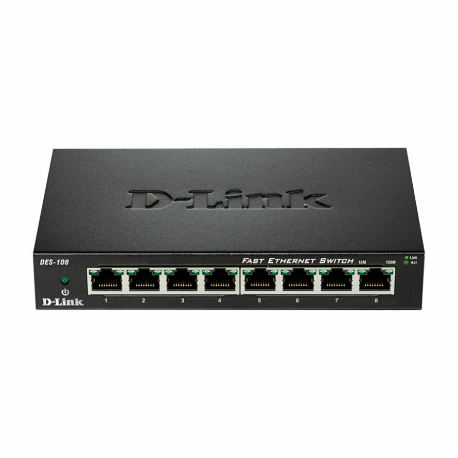 سوئیچ 8 پورت دی لینک DES-108