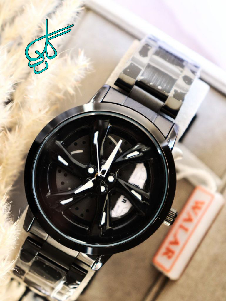 خرید ساعت مردانه طرح رینگ چرخشی مارک والار بند قفلی رنگ ثابت ارسال رایگان کد 1916571 - ردگل