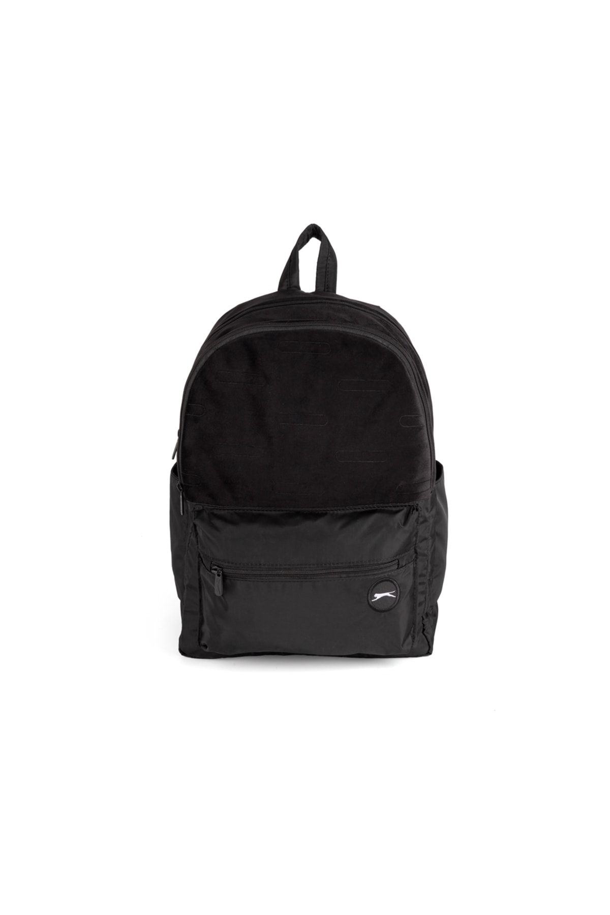 کوله پشتی مشکی مردانه و زنانه سیاه مخملی 2023 جدید Slazenger