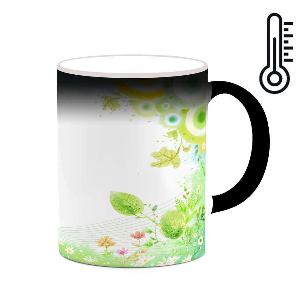 ماگ حرارتی کاکتی طرح دنیای فانتزی مدل mgh18608