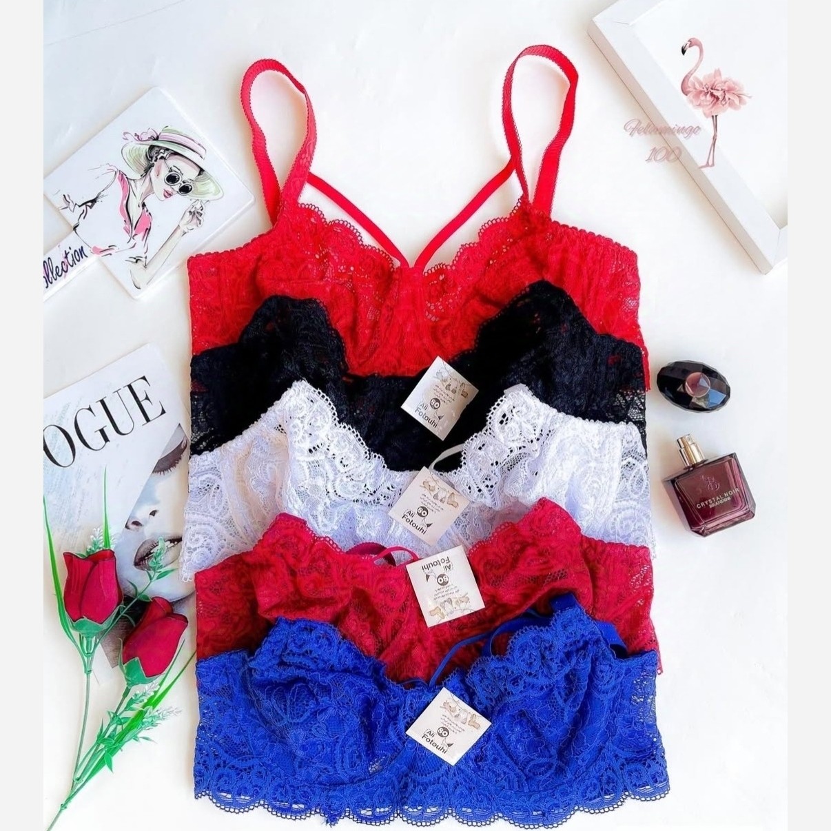 سوتین هارنسی زیرنخ دوبنده و چهار بنده اعلا در گالری آنینازپوش