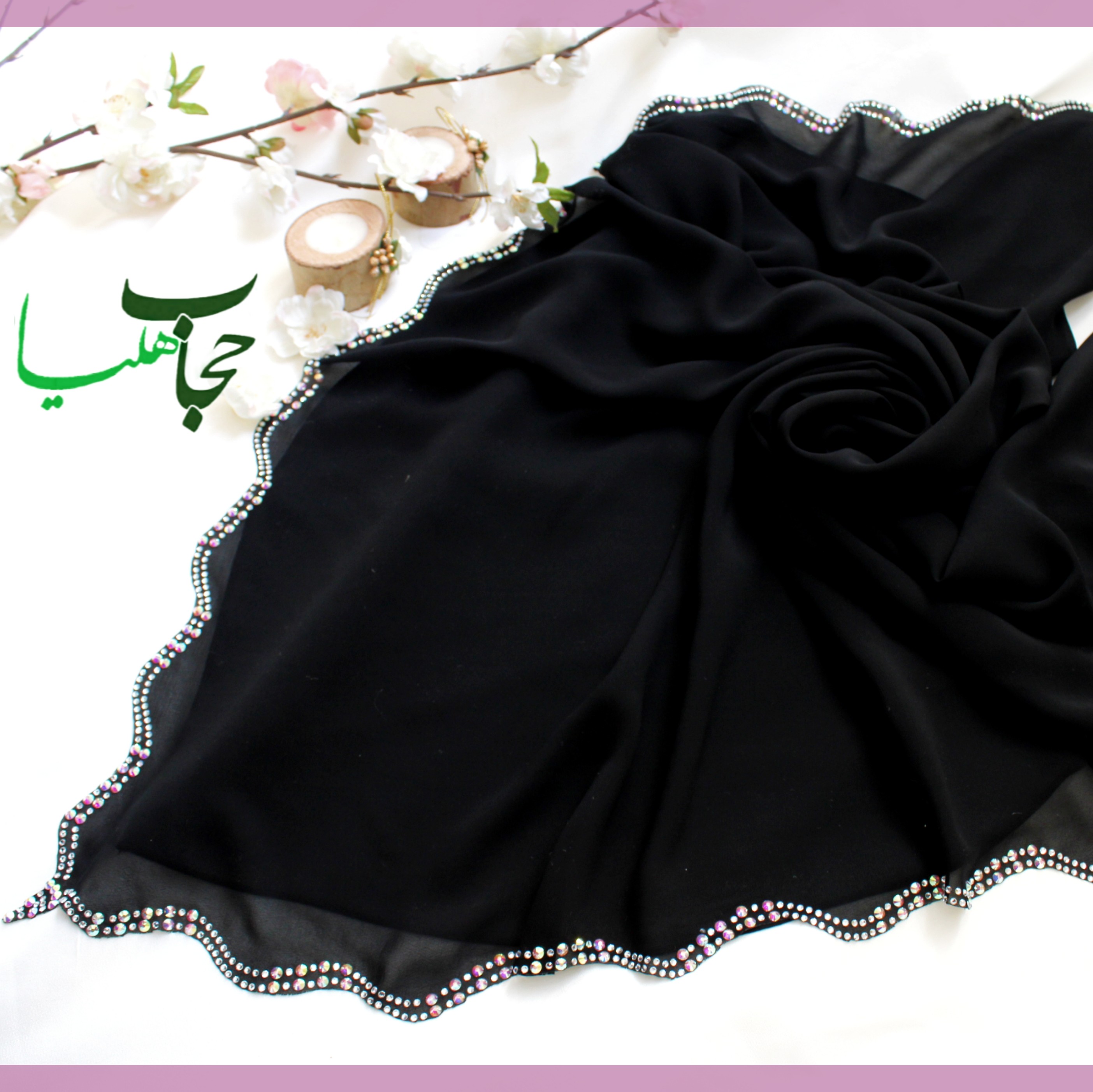 روسری نگیندار کد 642