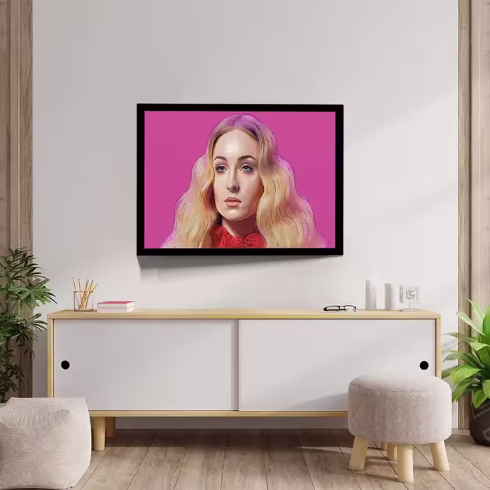 تابلو مدل sansa stark کد F-15042