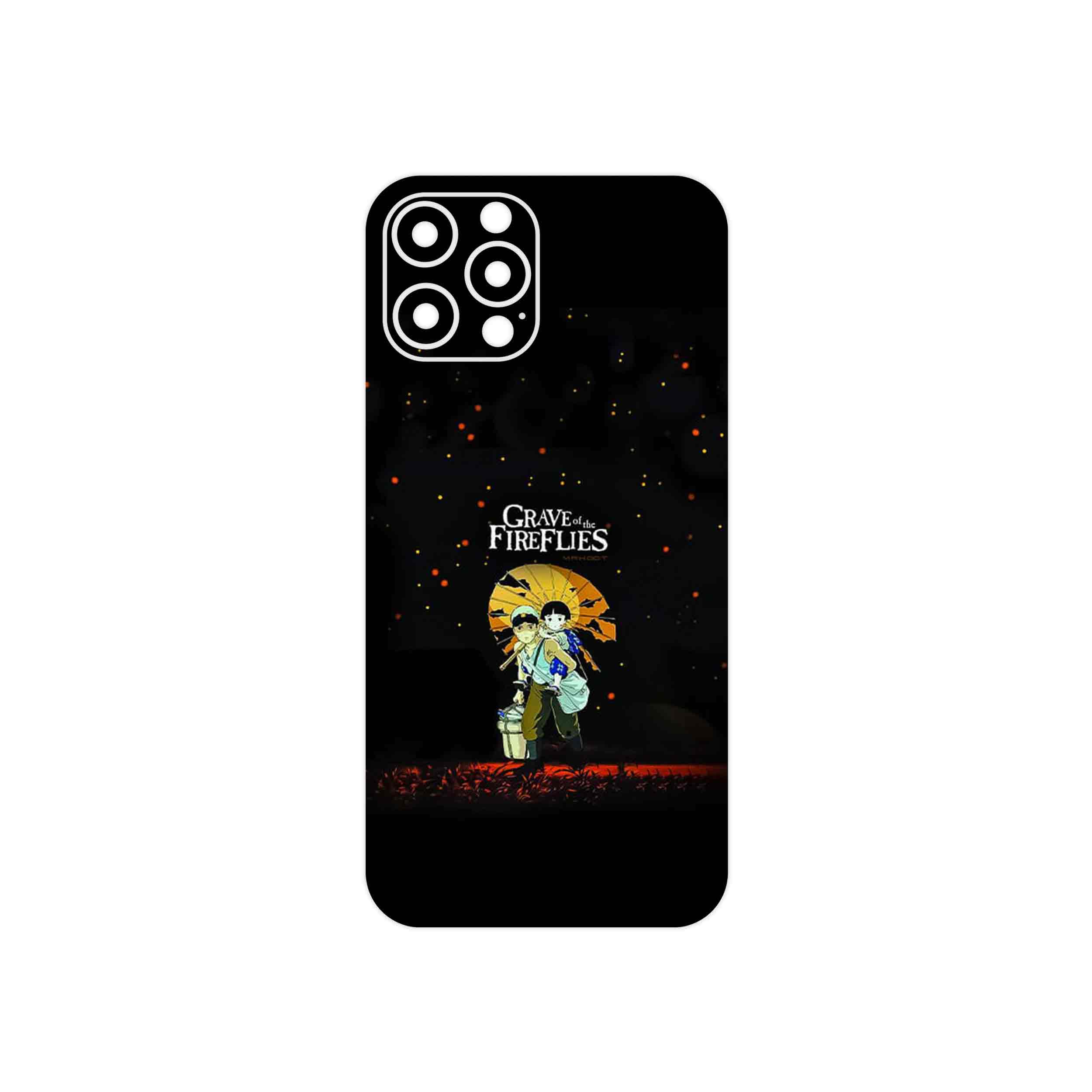 برچسب پوششی ماهوت مدل Grave of the Fireflies مناسب برای گوشی موبایل اپل iPhone 12 Pro Max