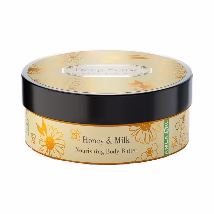 کره نرم کننده دیپ سنس مدل Honey &amp; Milk حجم 200 میلی لیتر