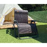 صندلی کمپ مشکی سیاه کمپینگ تایتان آفتاب و اردوگاه campout