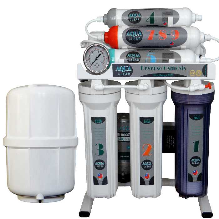 دستگاه تصفیه کننده آب آکوآکلیر مدل NEWDESIGN2020 - AQC8