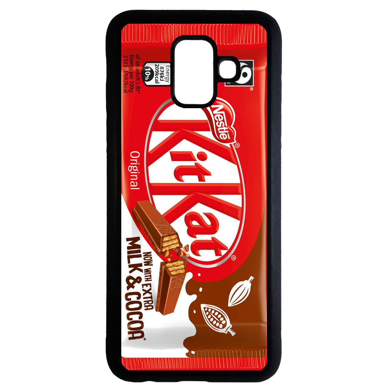 کاور طرح کیت کت کد 6790 مناسب برای گوشی موبایل سامسونگ Galaxy j6