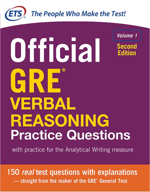 Official GRE Verbal Reasoning Practice Questions (2nd) V1