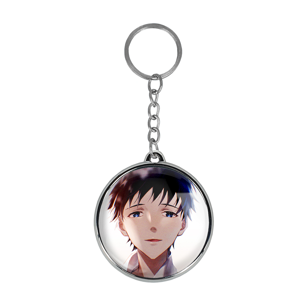 جاکلیدی خندالو طرح کائورو ناگیسا و شینجی ایکاری انیمه اونگلیون مدل دوطرفه کد 1380413794