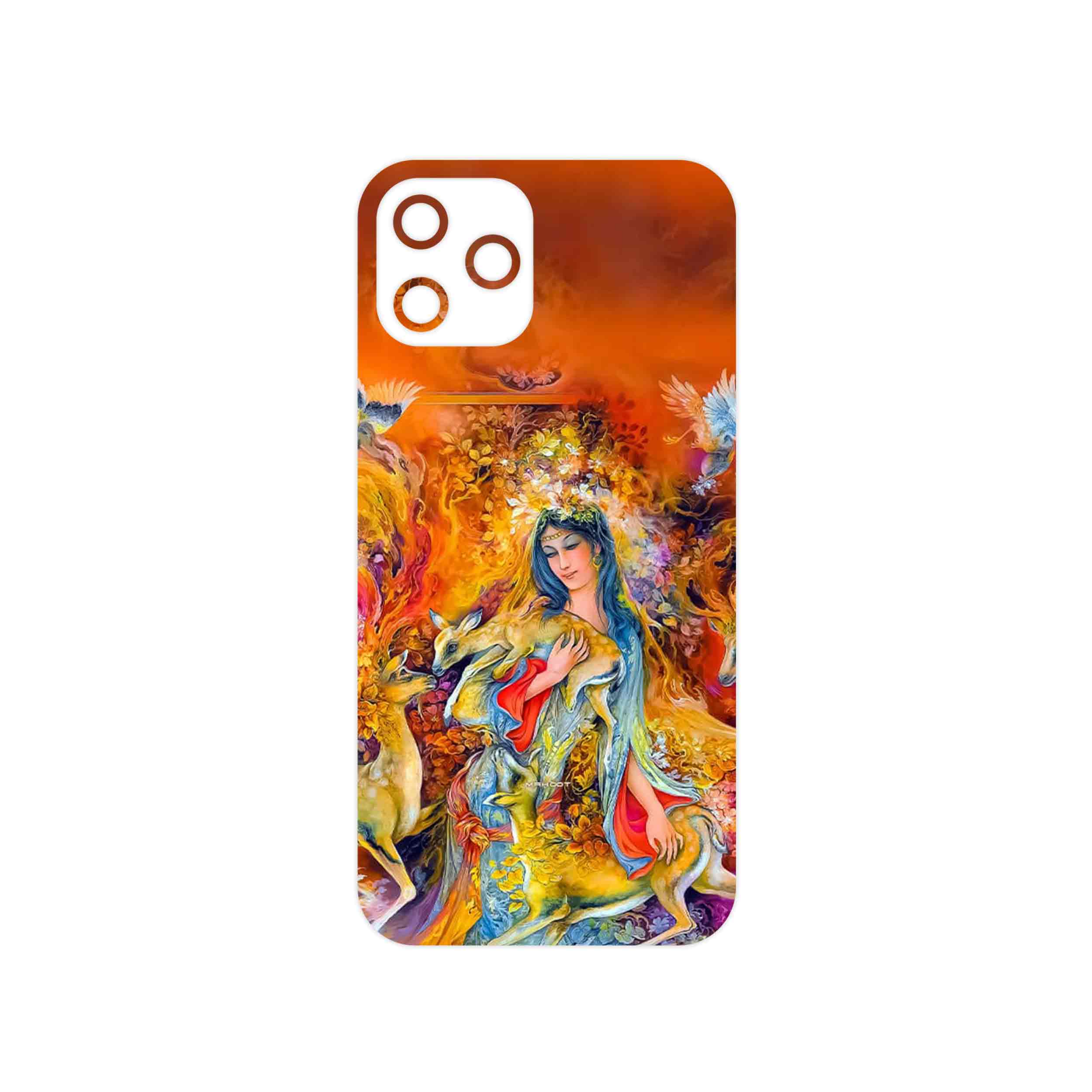 برچسب پوششی ماهوت مدل Persian miniature 2 مناسب برای گوشی موبایل اپل iPhone 12 Pro