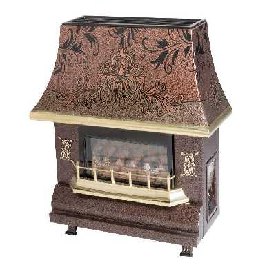 شومینه گازی ایران شرق مدل 150 آذران طرح رومینا 