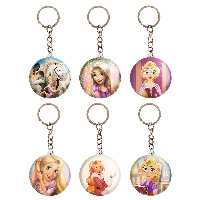 جاکلیدی خندالو مدل راپونزل گیسو کمند کد 646B مجموعه 6 عددی