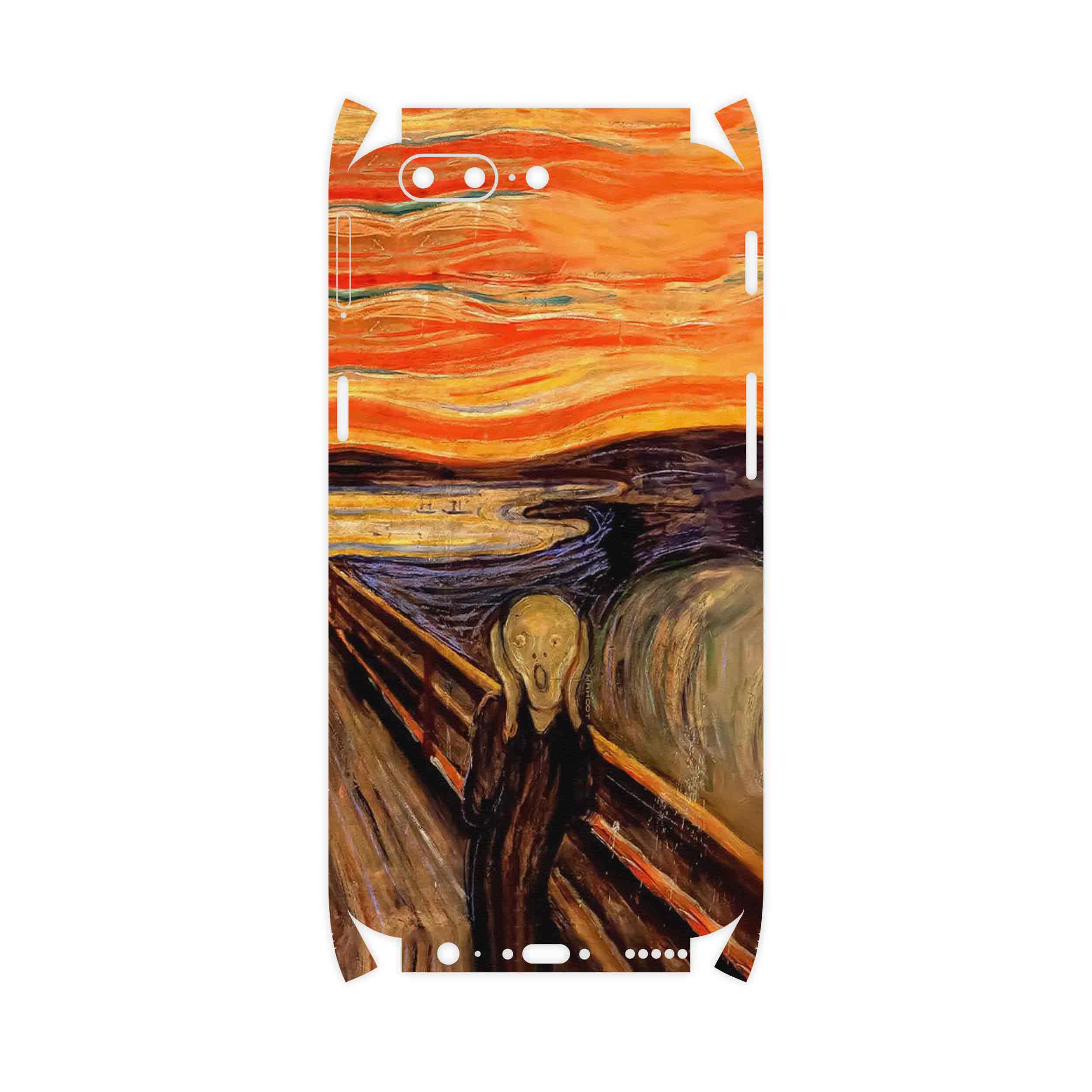 برچسب پوششی ماهوت مدل The Scream of Munch-FullSkin مناسب برای گوشی موبایل وان پلاس 5