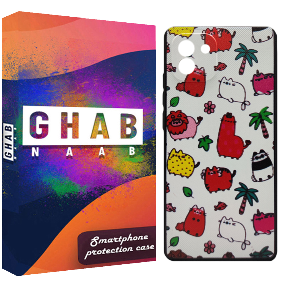 کاور قاب ناب طرح Cat مدل BN مناسب برای گوشی موبایل سامسونگ Galaxy A03