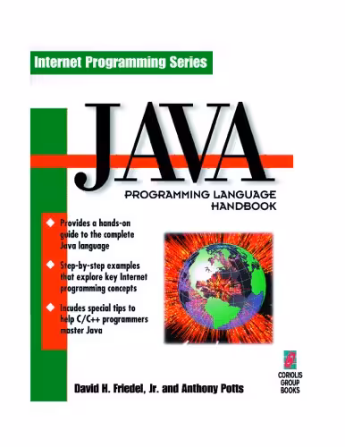خرید و دانلود نسخه کامل کتاب Coriolis - Java Programming Language Handbook - Part 1