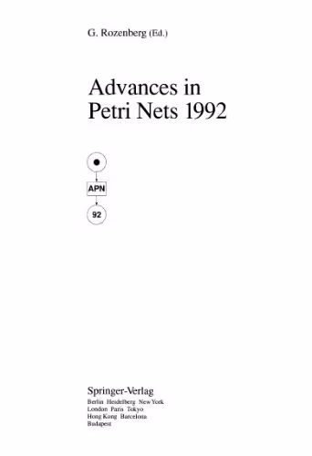 خرید و دانلود نسخه کامل کتاب Advances in Petri Nets 1992