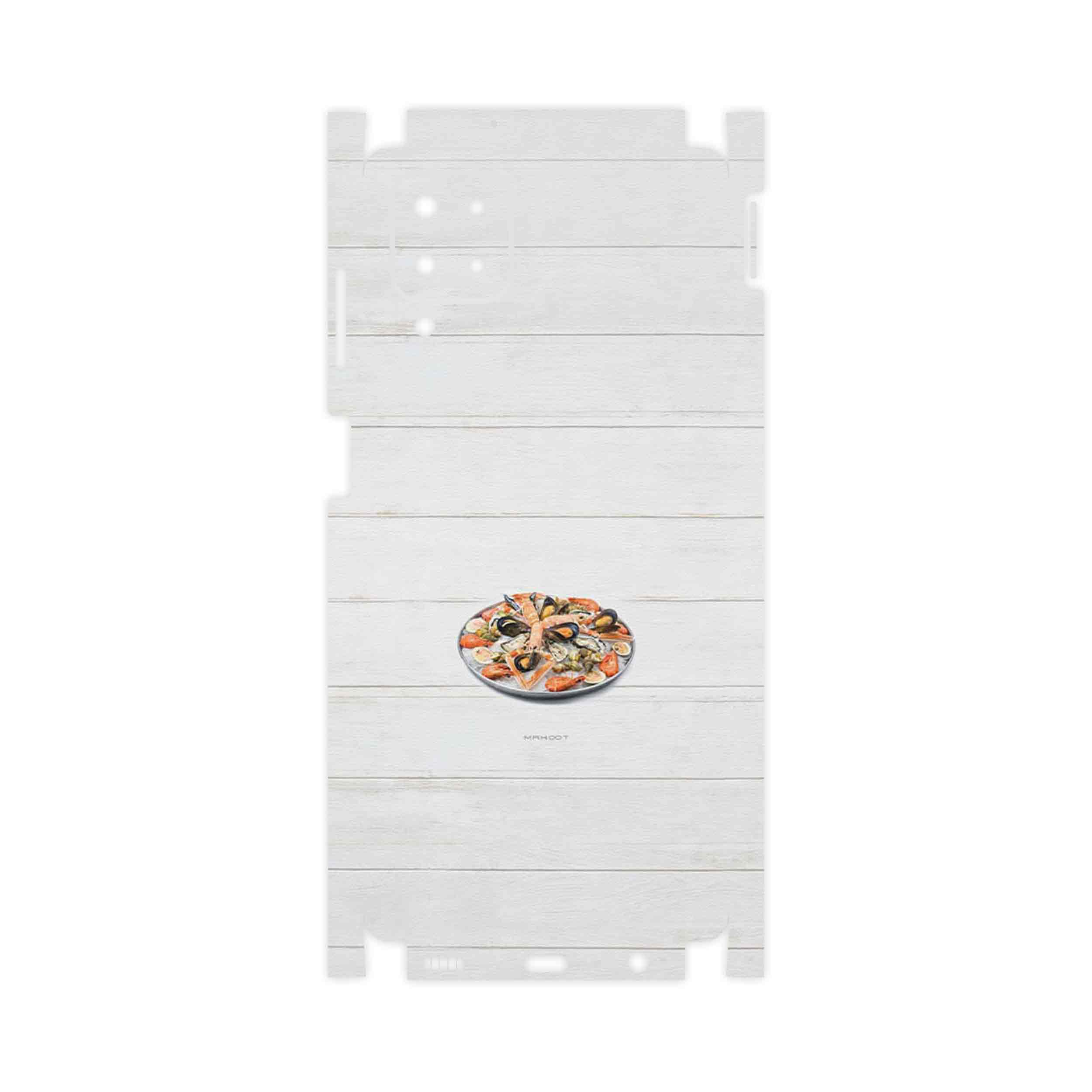 برچسب پوششی ماهوت مدل Seafood-FullSkin مناسب برای گوشی موبایل سامسونگ Galaxy M12