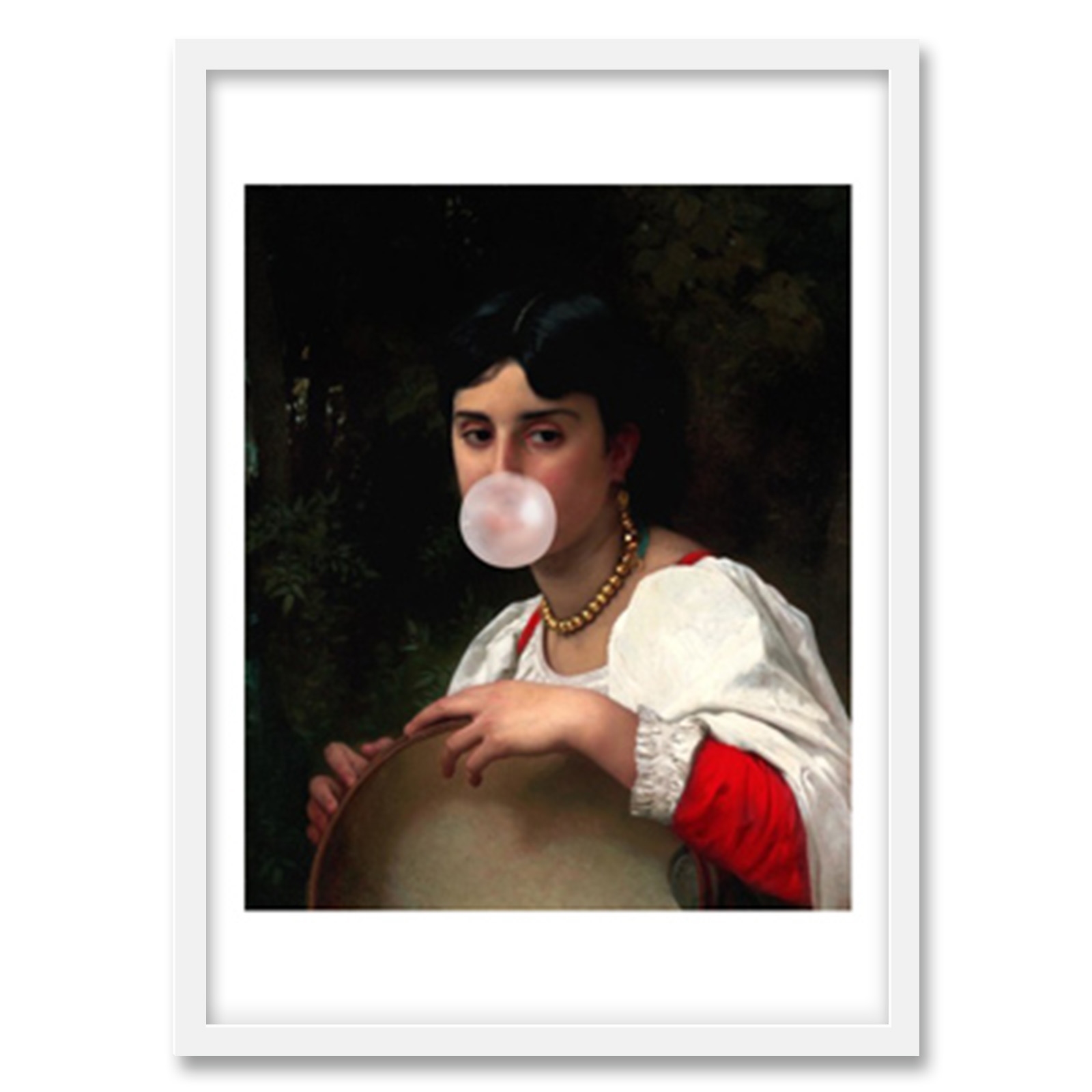 تابلو فورنیمو مدل پرتره تلفیقی ایلوستریشن کد 0124W