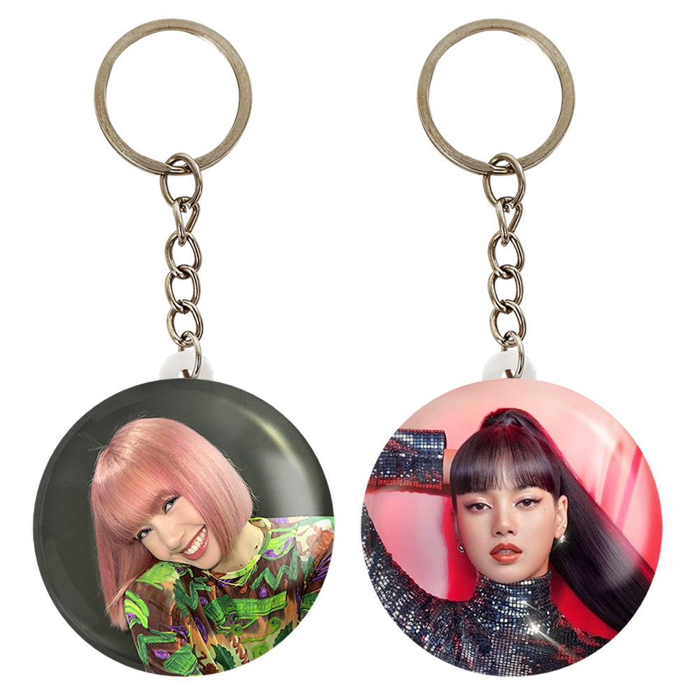 جاکلیدی خندالو مدل لیسا بلک پینک کد 1433414337 مجموعه 2 عددی