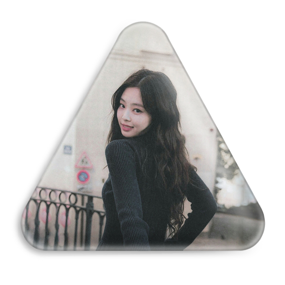 پیکسل خندالو طرح جنی گروه بلک پینک مدل مثلثی کد 3568