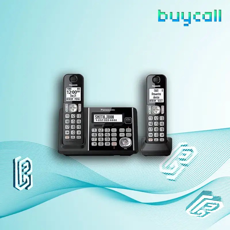 گوشی تلفن بی سیم پاناسونیک مدل KX-TG3752 گارانتی12 ماهه پویان