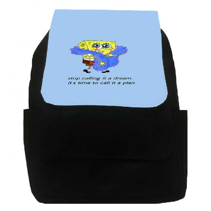 کوله پشتی طرح باب اسفنجی po7