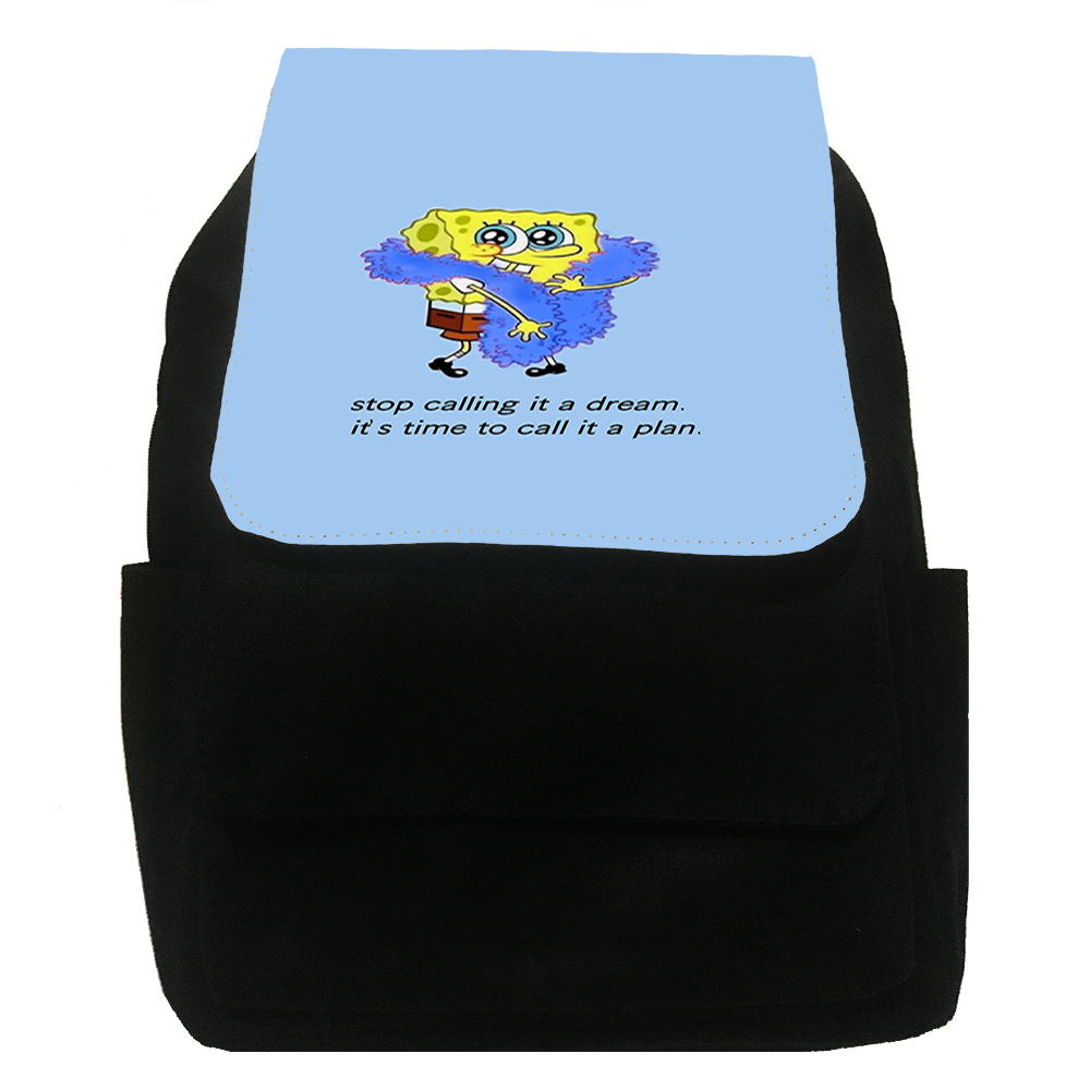 کوله پشتی طرح باب اسفنجی po7