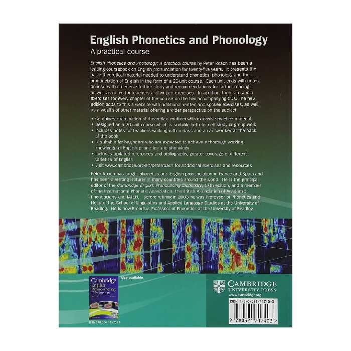 کتاب English Phonetics and Phonology 4th Edition اثر Peter Roach انتشارات کمبریج 