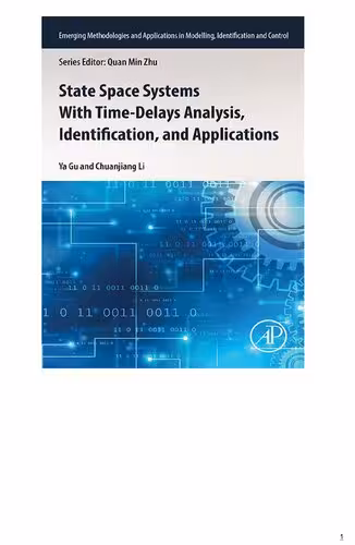 خرید و دانلود نسخه کامل کتاب State Space Systems With Time-Delays Analysis, Identification, and Applications