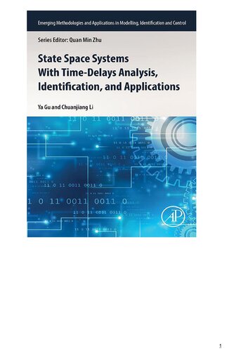 خرید و دانلود نسخه کامل کتاب State Space Systems With Time-Delays Analysis, Identification, and Applications