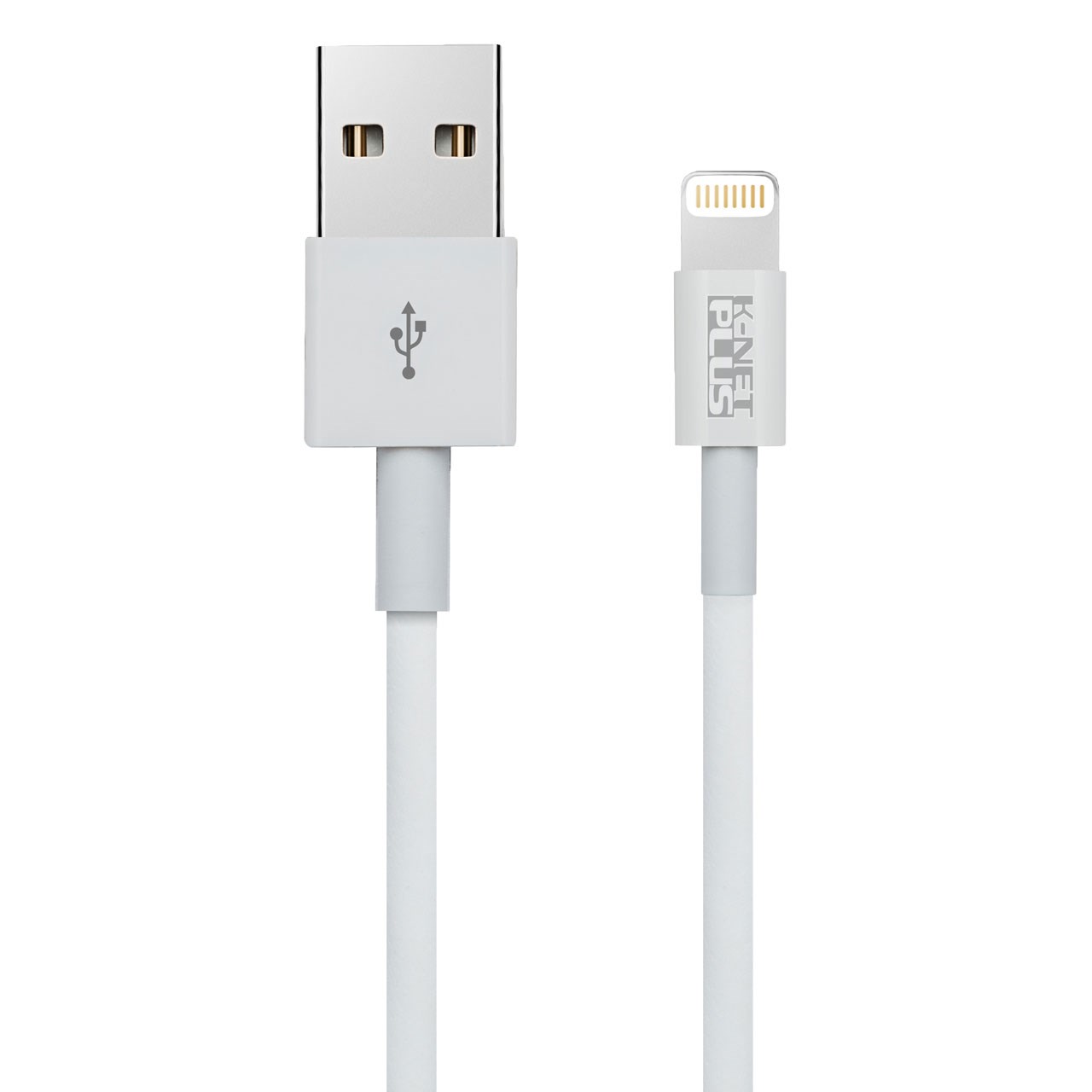 کابل تبدیل USB به لایتنینگ کی نت پلاس مدل 01 طول 1.2 متر