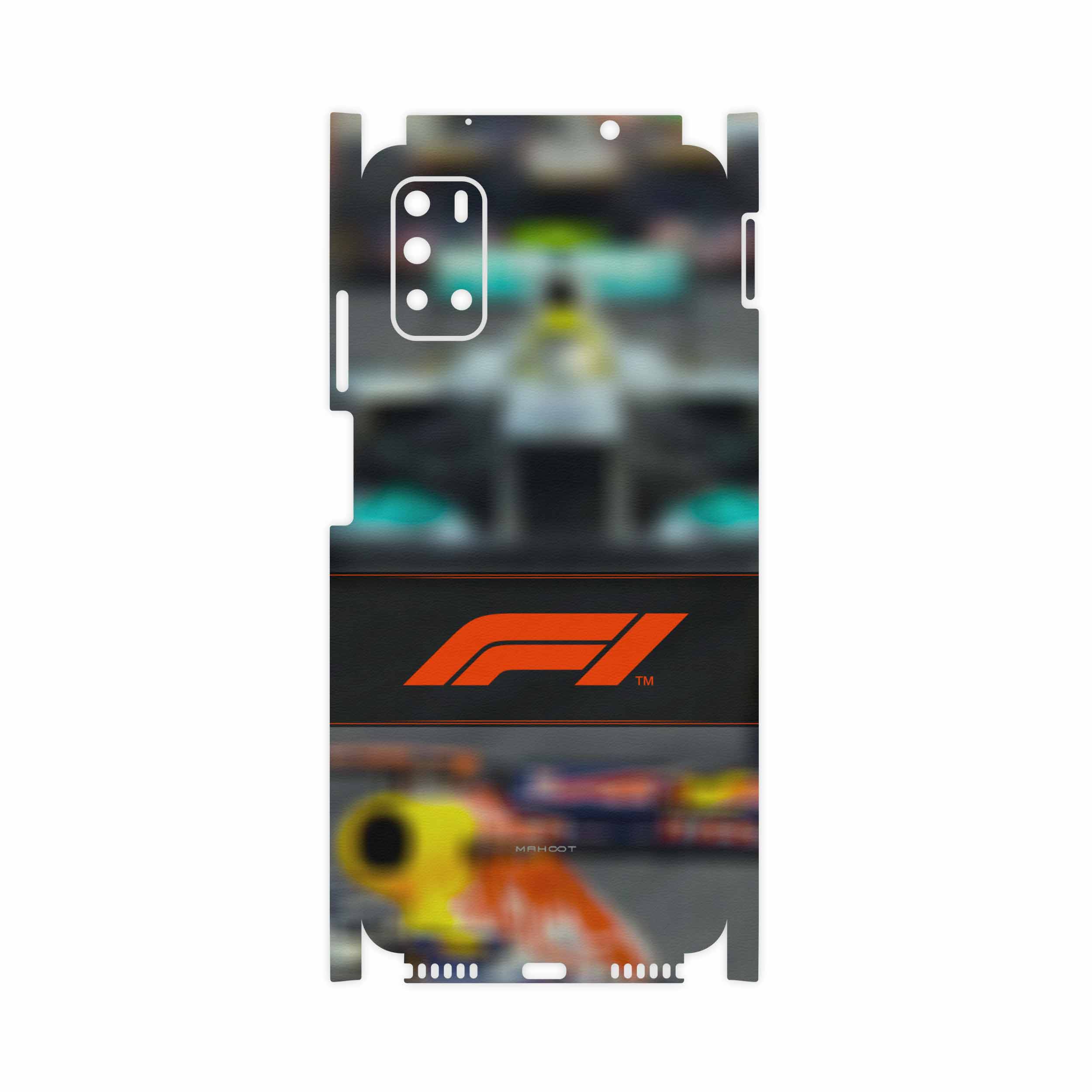 برچسب پوششی ماهوت مدل Formula-One-FullSkin مناسب برای گوشی موبایل جی پلاس Z10