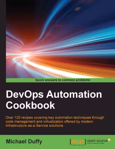 خرید و دانلود نسخه کامل کتاب Devops Automation Cookbook