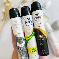 اسپری بدن برند فستینا رایحه ادکلنی 200 میل ماندگاری بالا 