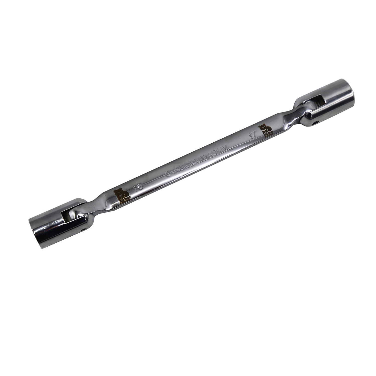 آچار دو سر بکس مدل بیگ بر کد YP-12PAR-LOLAEI-1617 سایز 16-17 میلیمتر 